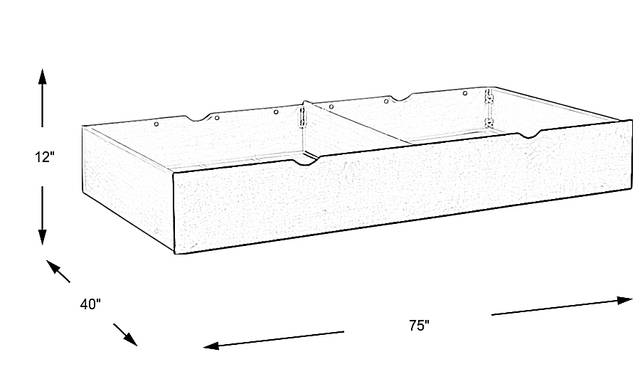 Dimension Image. Please refer to the Dimension Tab on this page for dimension details.
