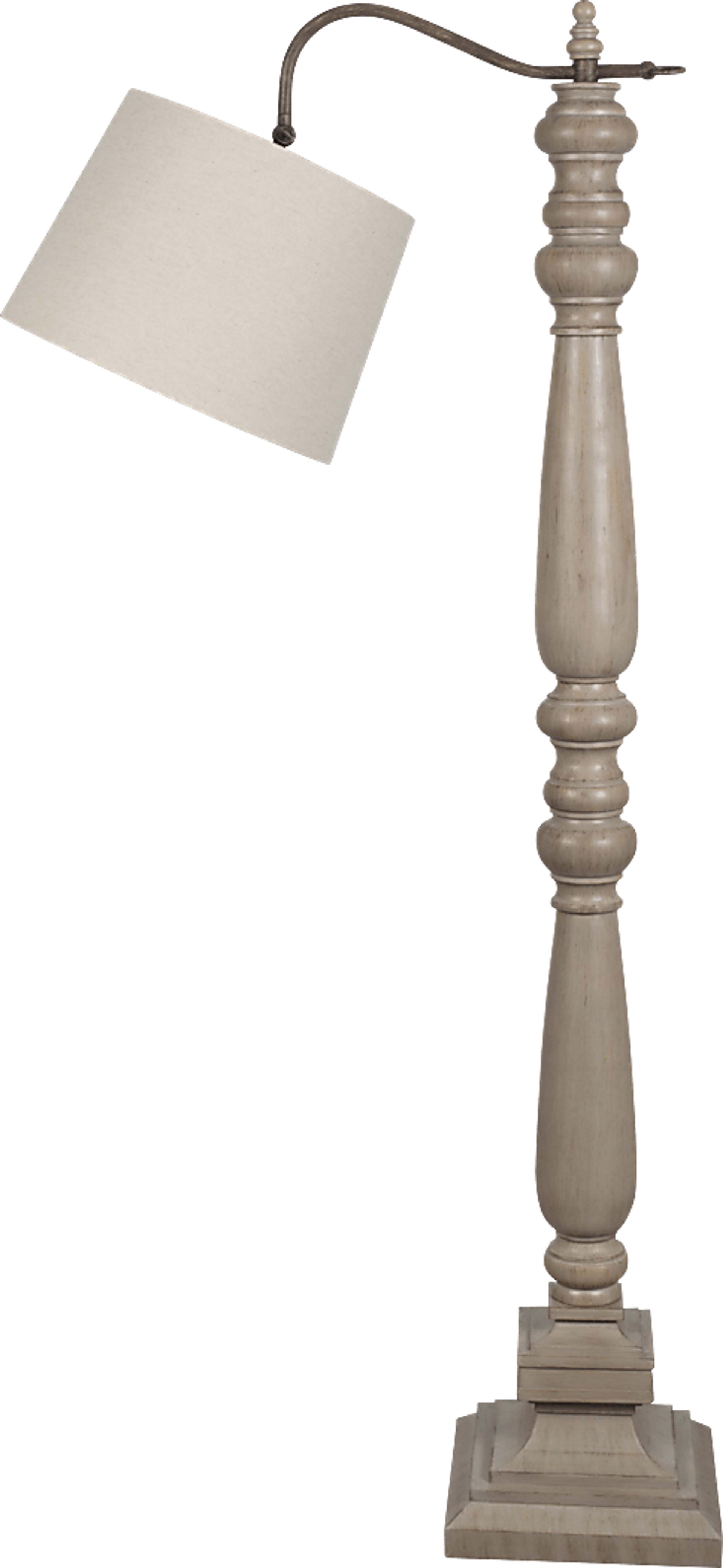 Braemar Brown Floor Lamp - Image 1