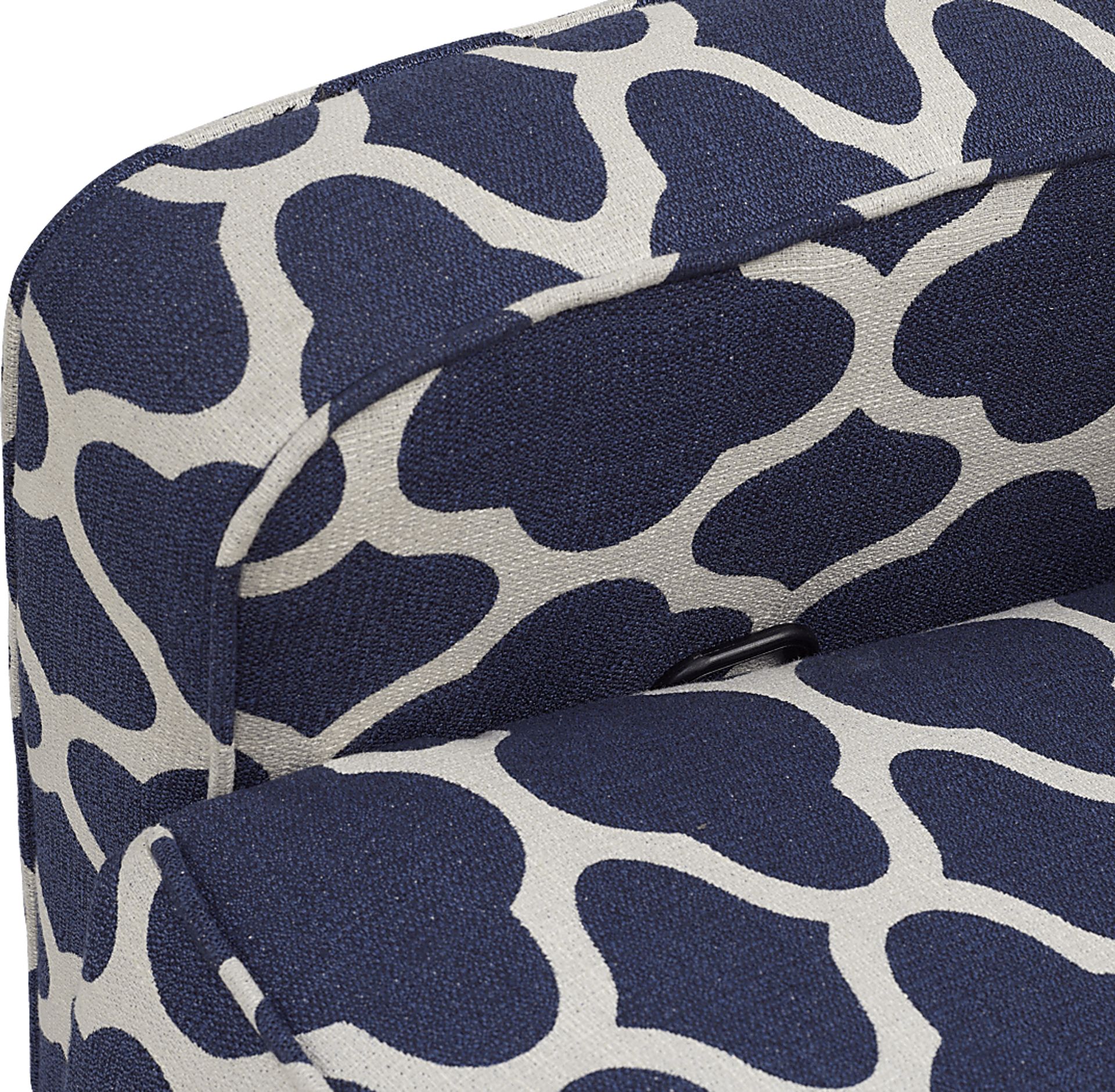 Braemoor Blue Swivel Recliner - Image 4