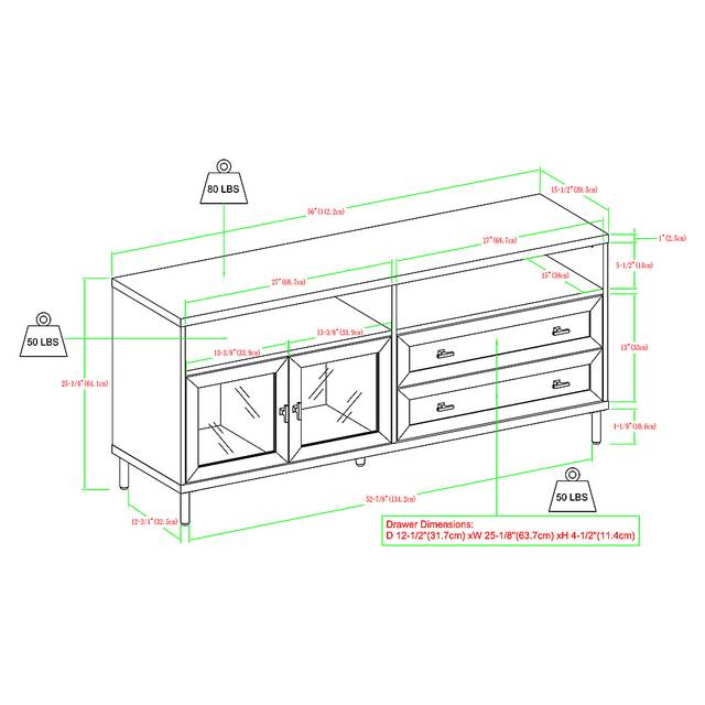 Braesgate Birch 56 in. Console - Thumbnail - Image 8
