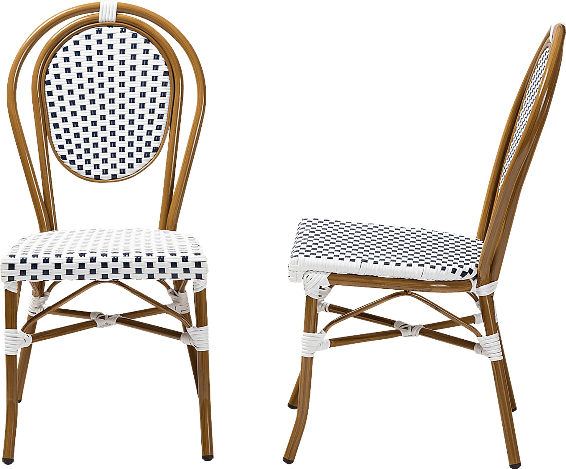 Braganza Blue Dining Chair, Set of 2 - Image 3