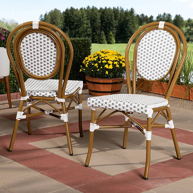 Braganza Gray Dining Chair, Set of 2 - Thumbnail - Image 2