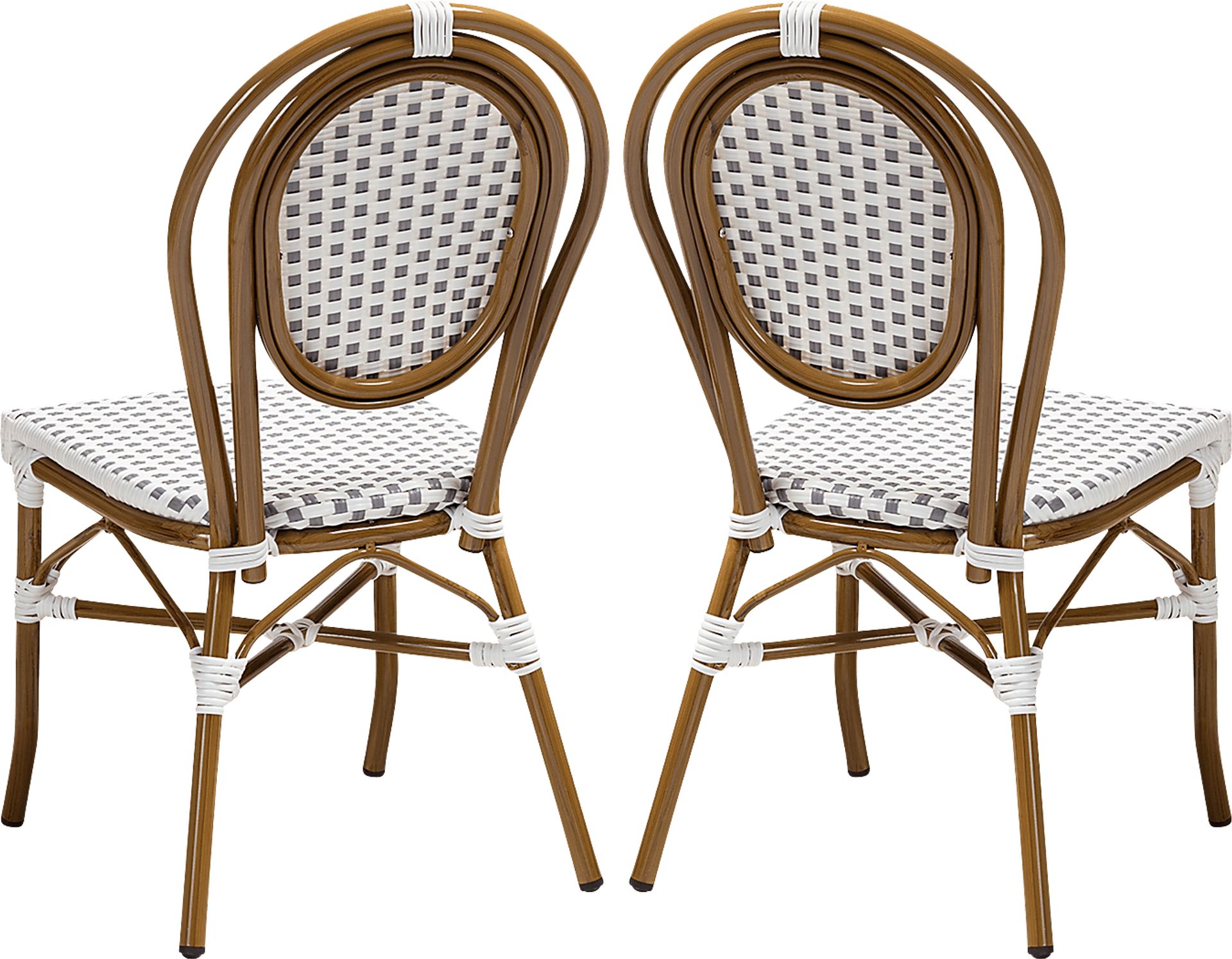 Braganza Gray Dining Chair, Set of 2 - Image 5