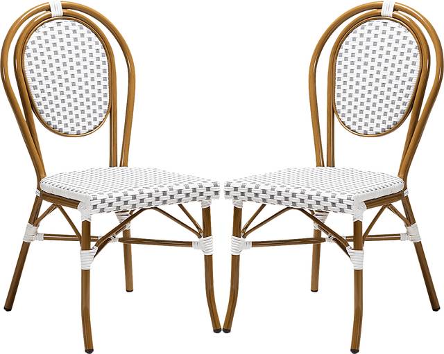 Braganza Gray Dining Chair, Set of 2 - Thumbnail - Image 1