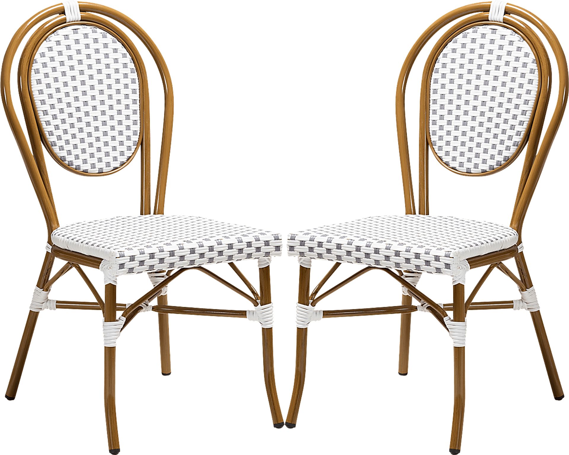 Braganza Gray Dining Chair, Set of 2 - Image 1