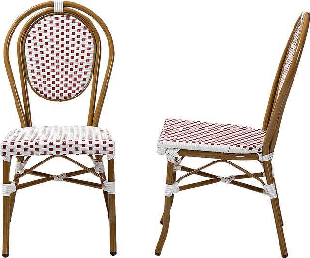 Braganza Red Dining Chair, Set of 2 - Thumbnail - Image 3