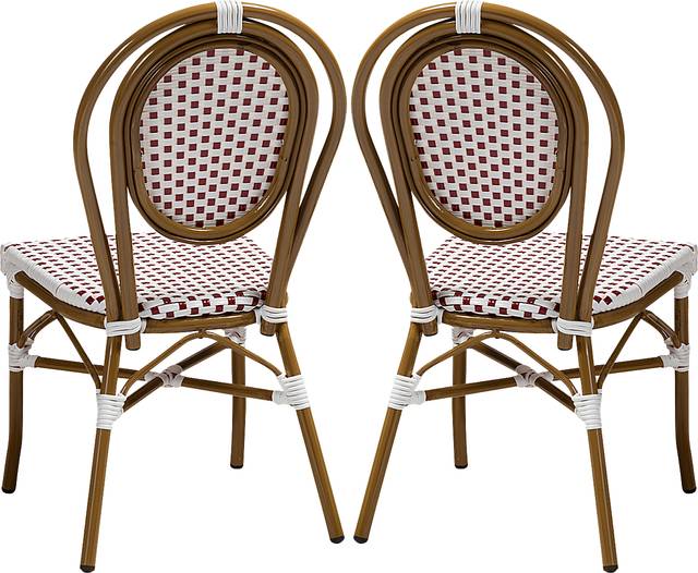 Braganza Red Dining Chair, Set of 2 - Thumbnail - Image 5