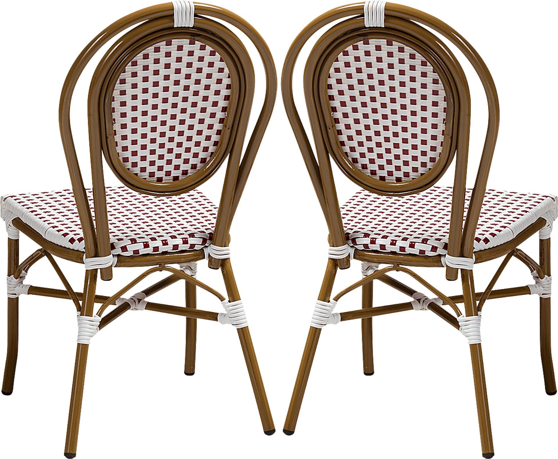 Braganza Red Dining Chair, Set of 2 - Image 5