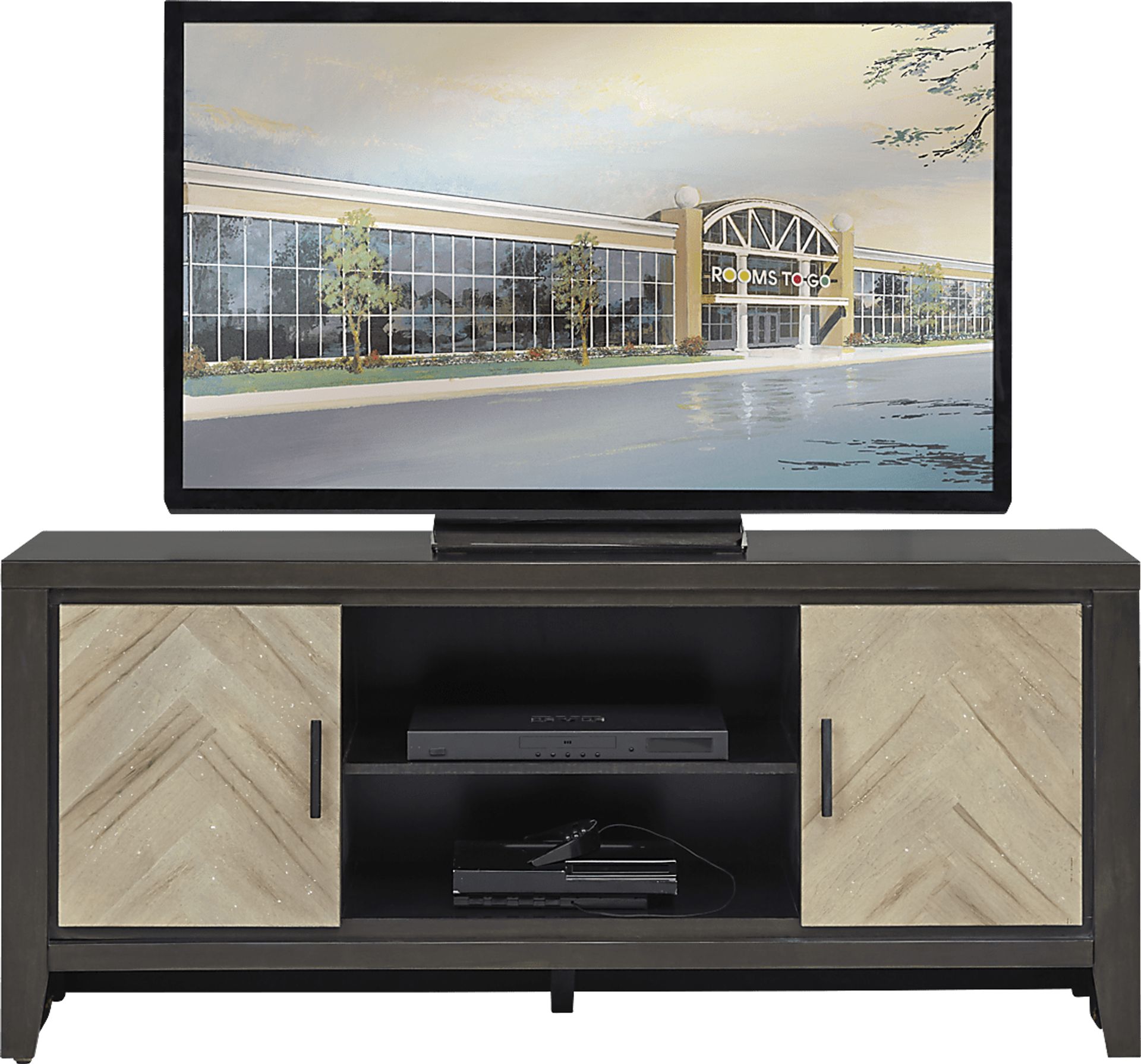 Caranova Camel 8 Pc Dual Power Sectional Living Room Plus 70 in. TV - Image 7