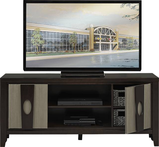 Braham II Brown Merlot 60 in. Console - Thumbnail - Image 2