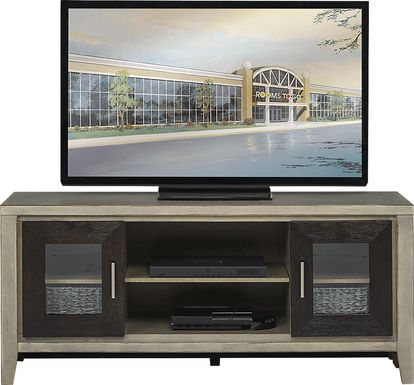 Braham II Driftwood Gray 60 in. Console