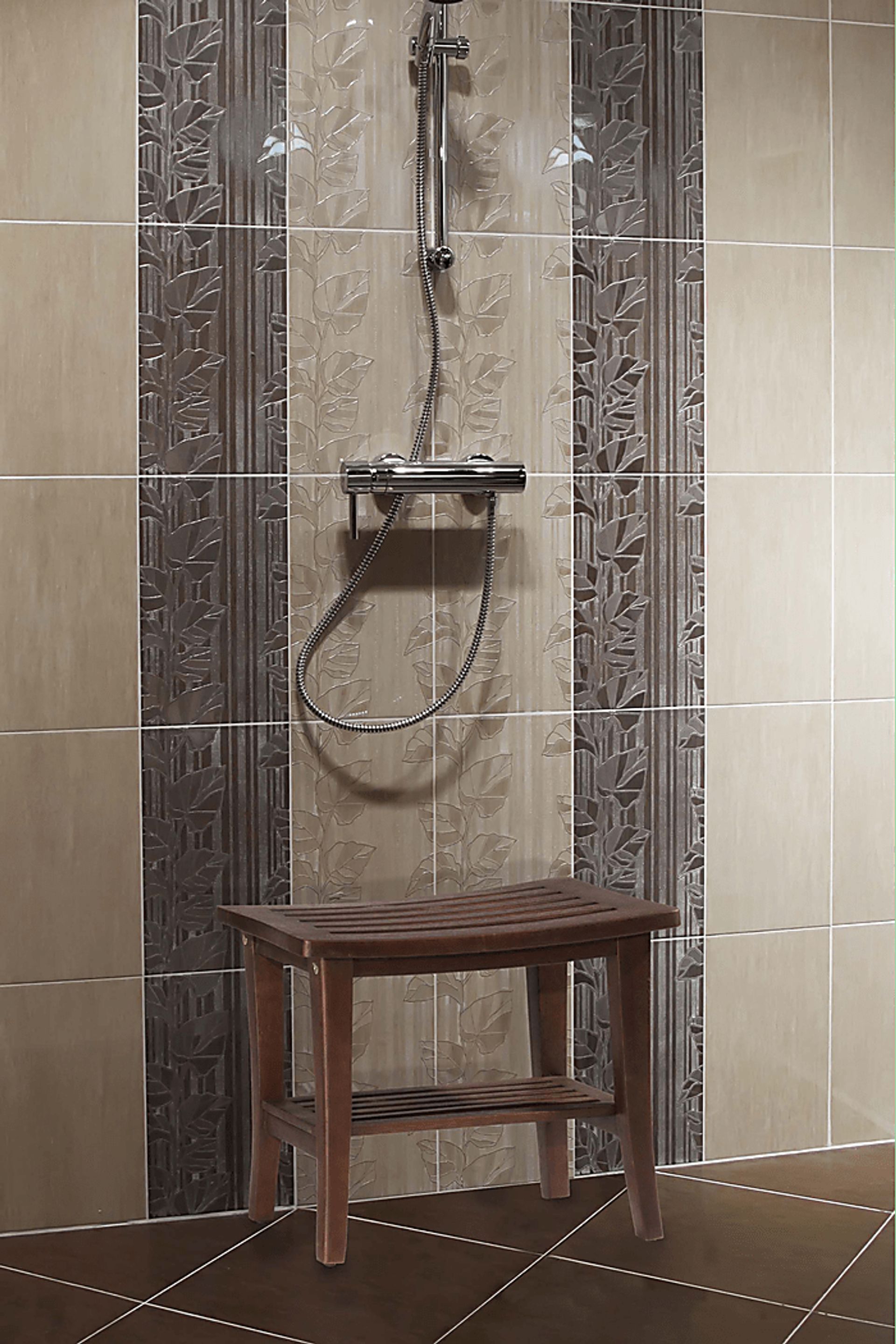 Braidwood Brown Vanity Stool - Image 2
