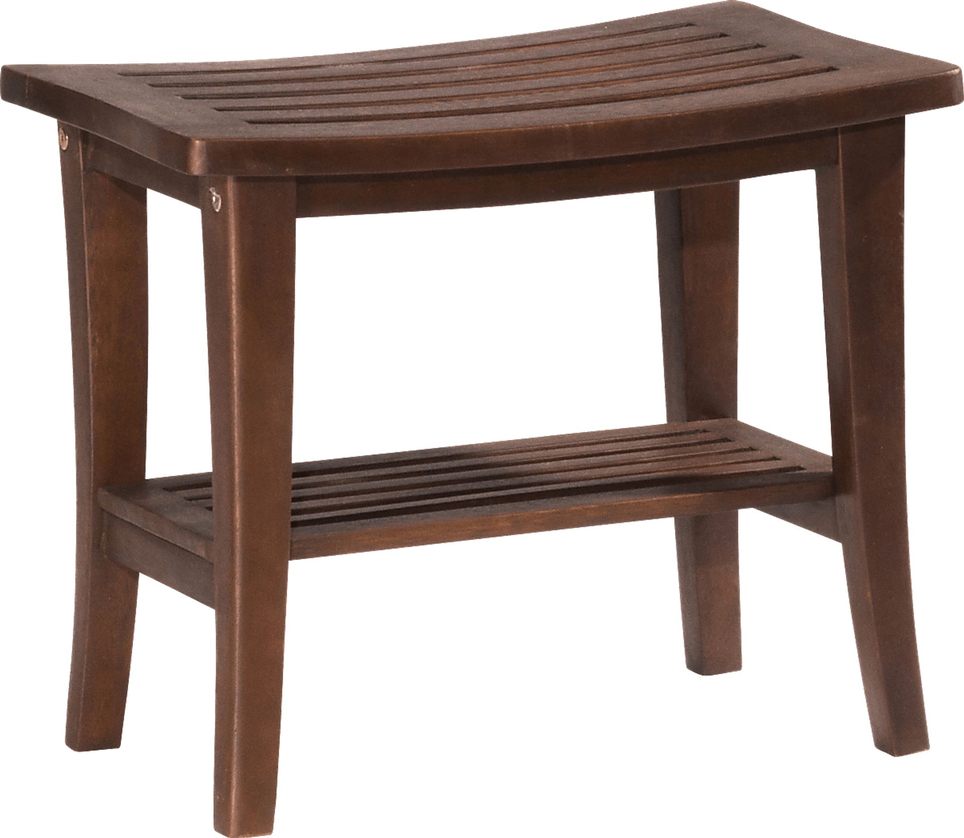 Braidwood Brown Vanity Stool - Image 1