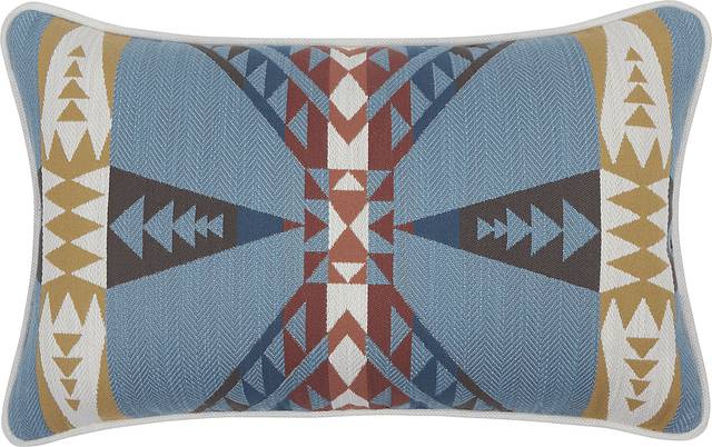 Brailey Chambray Indoor/Outdoor Accent Pillow - Thumbnail - Image 1