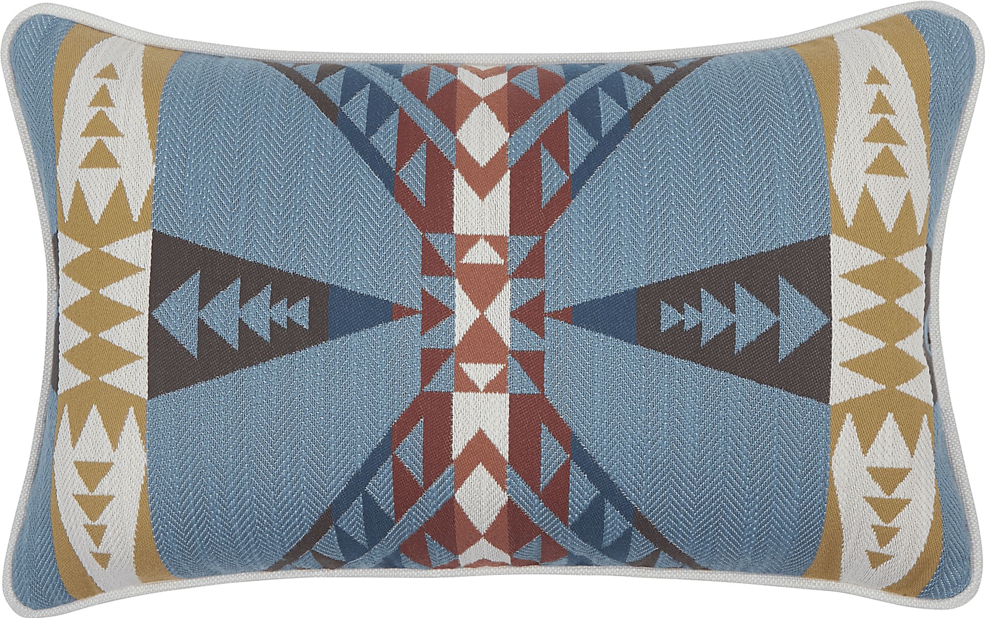 Brailey Chambray Indoor/Outdoor Accent Pillow - Image 1