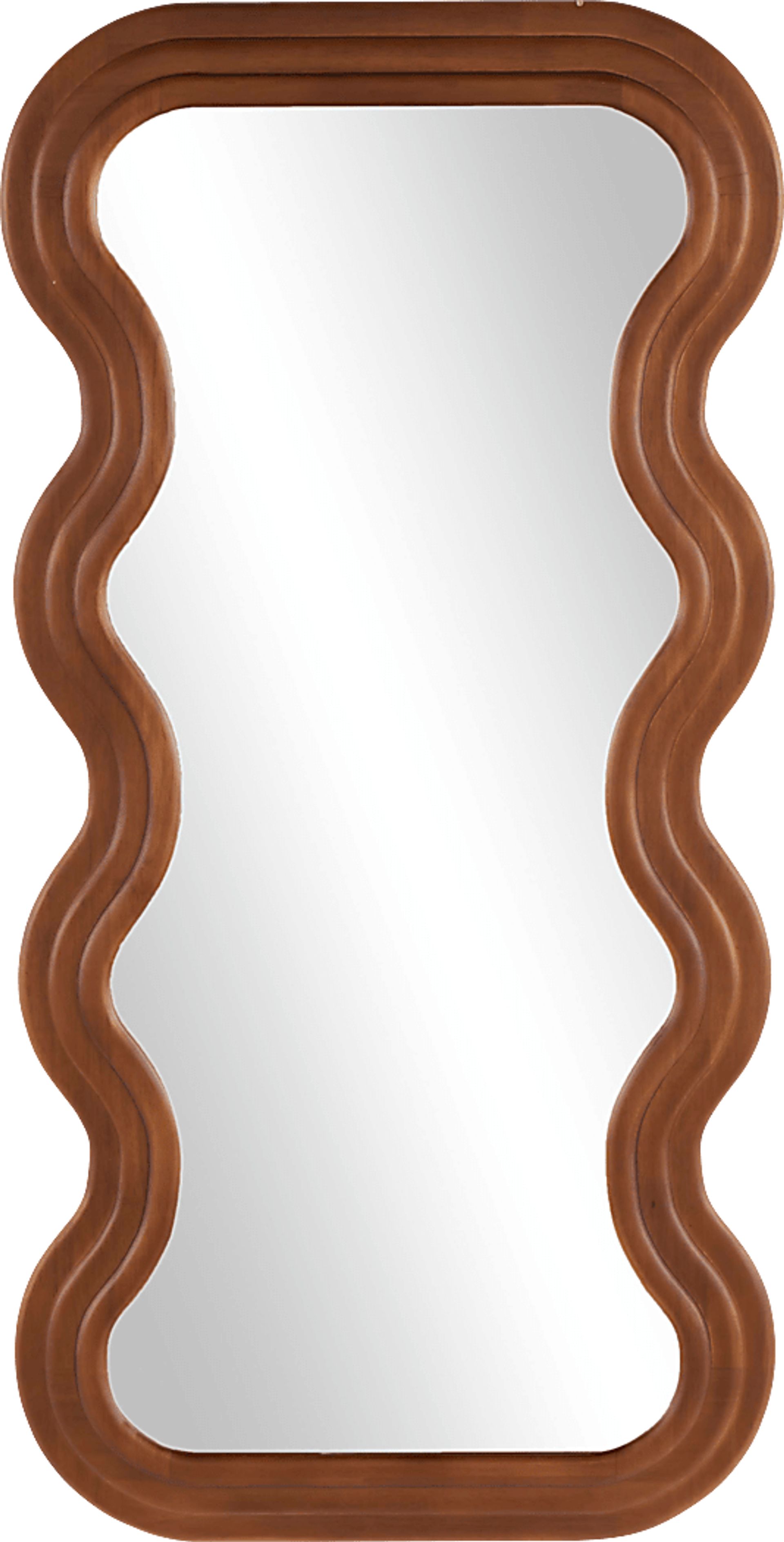 Braili Brown Mirror - Image 1