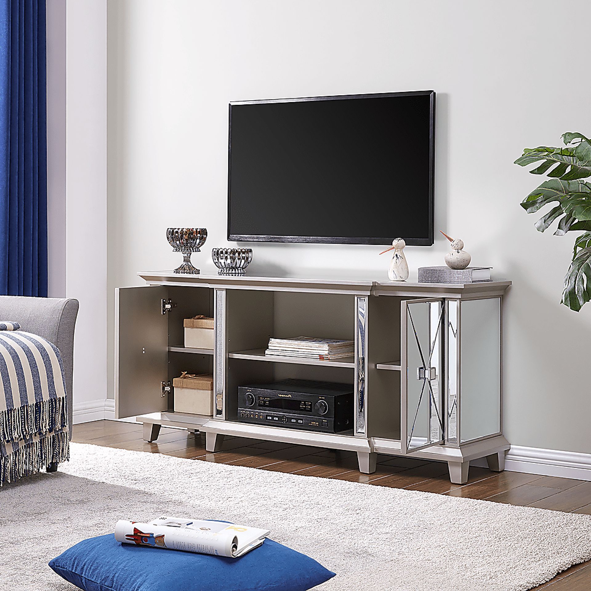 Brairmont Gray 58 in. Console - Image 5