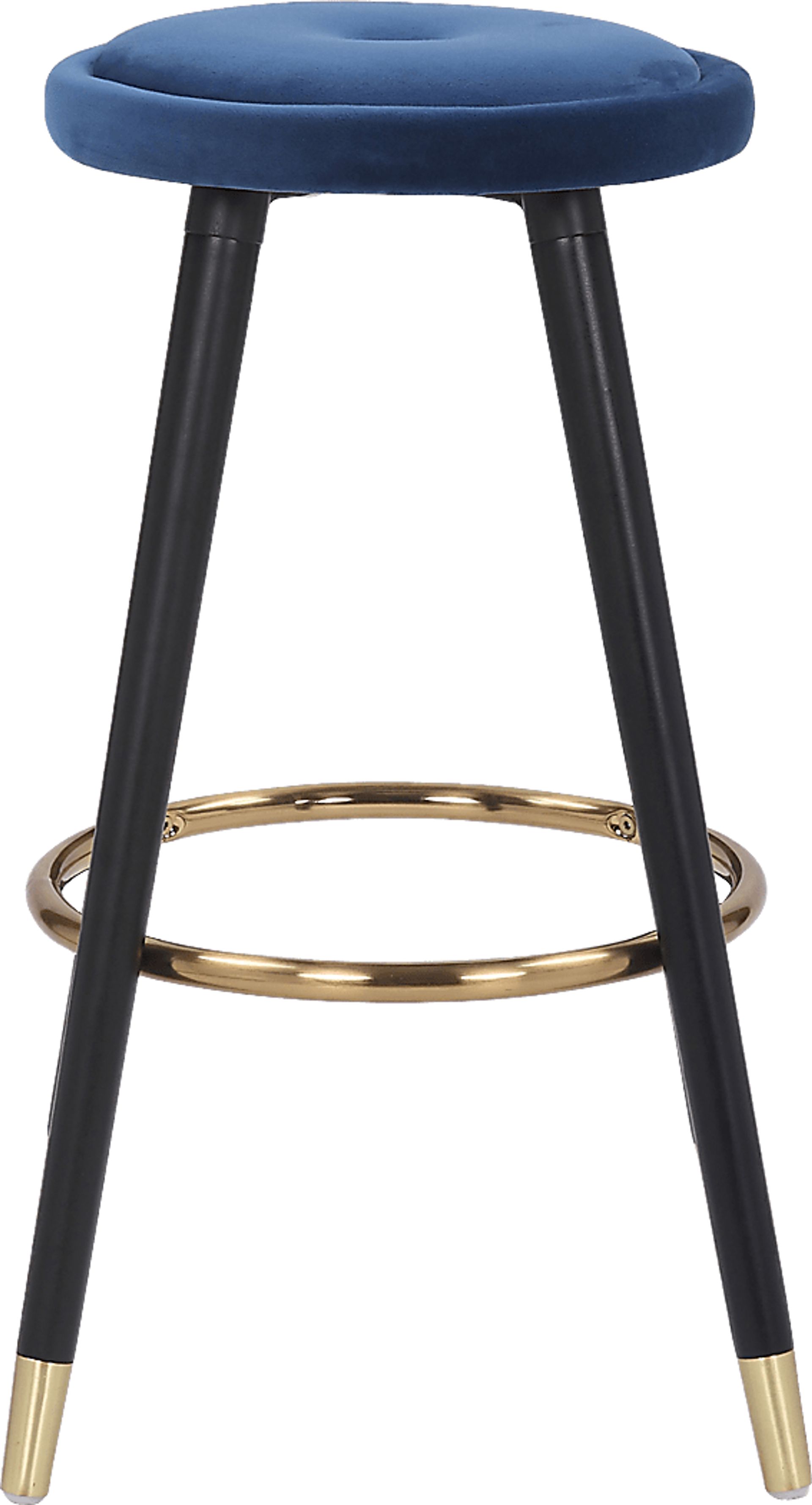 Braithwood Blue Counter Height Stool, Set of 2 - Image 5