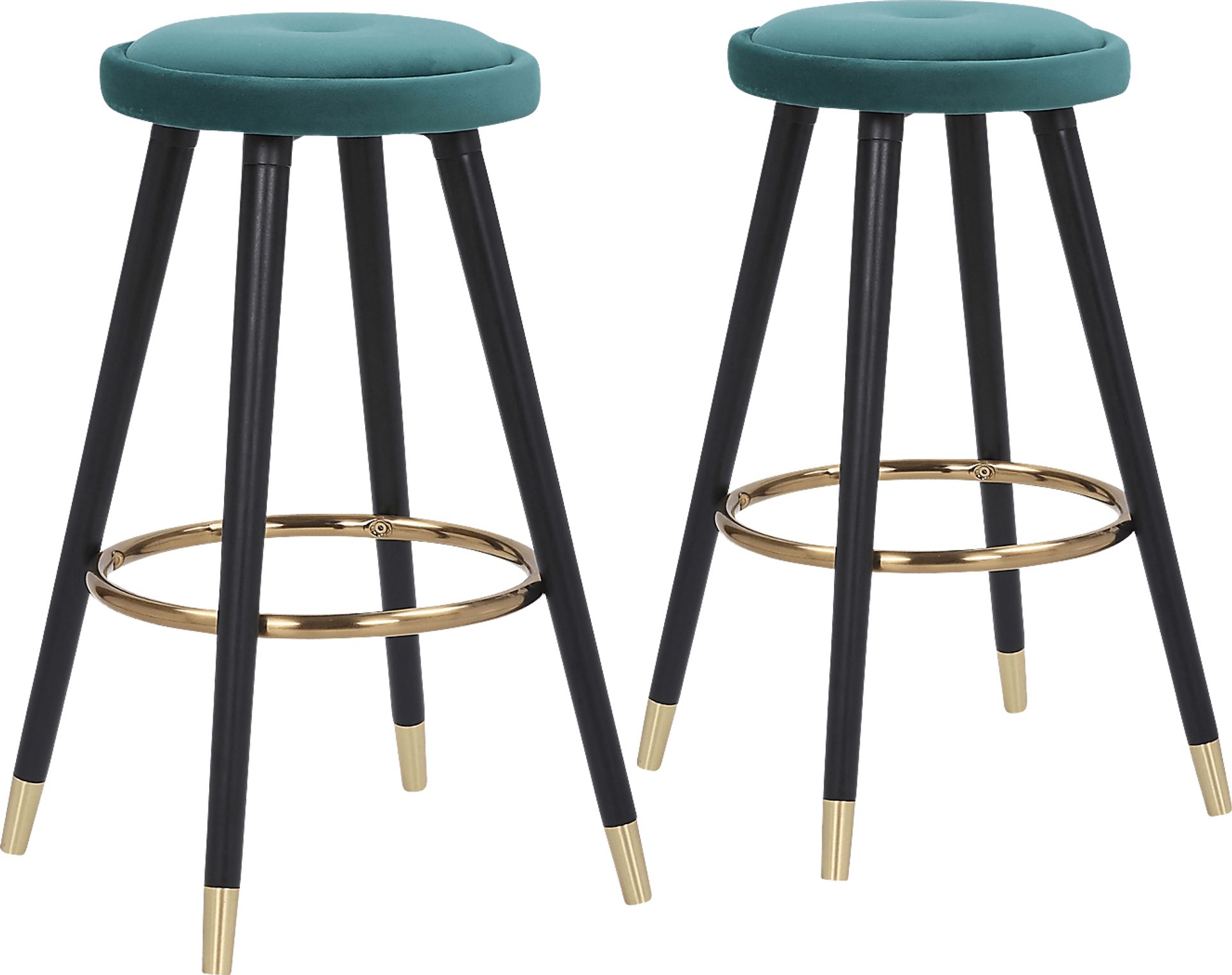 Braithwood Green Counter Height Stool, Set of 2 - Image 1