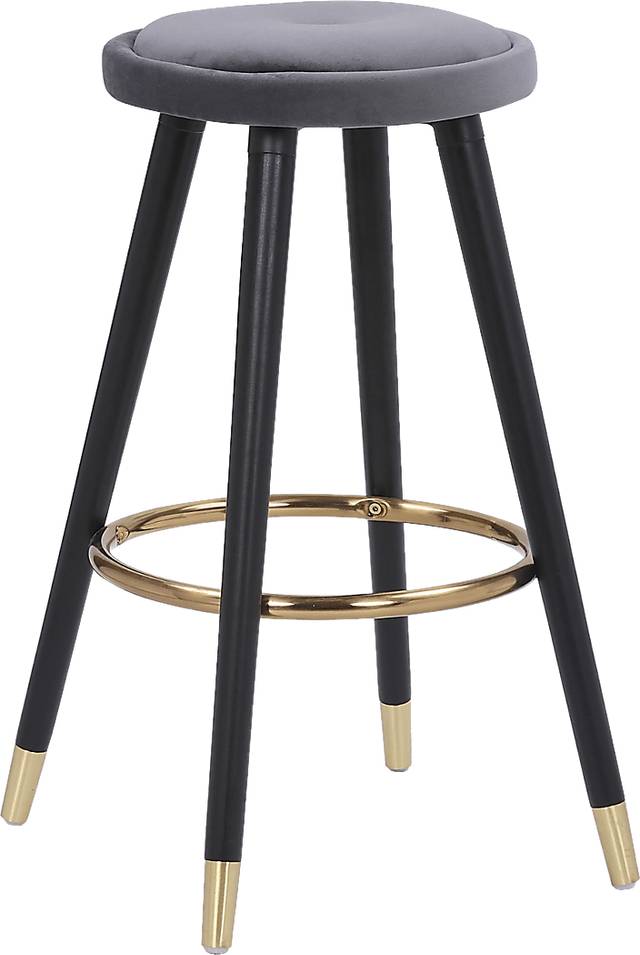 Braithwood Silver Counter Height Stool, Set of 2 - Thumbnail - Image 2
