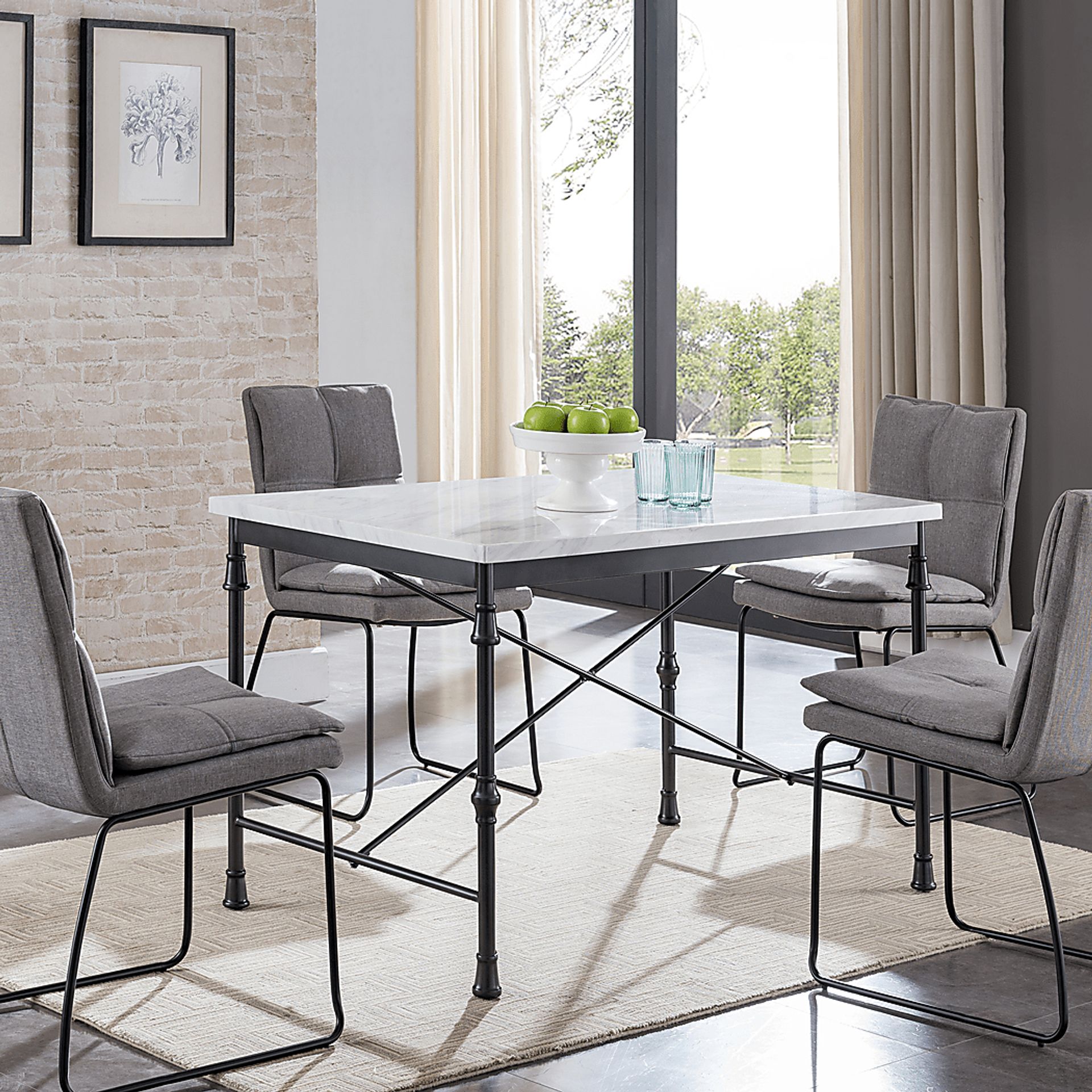 Brakewood White Dining Table - Image 5