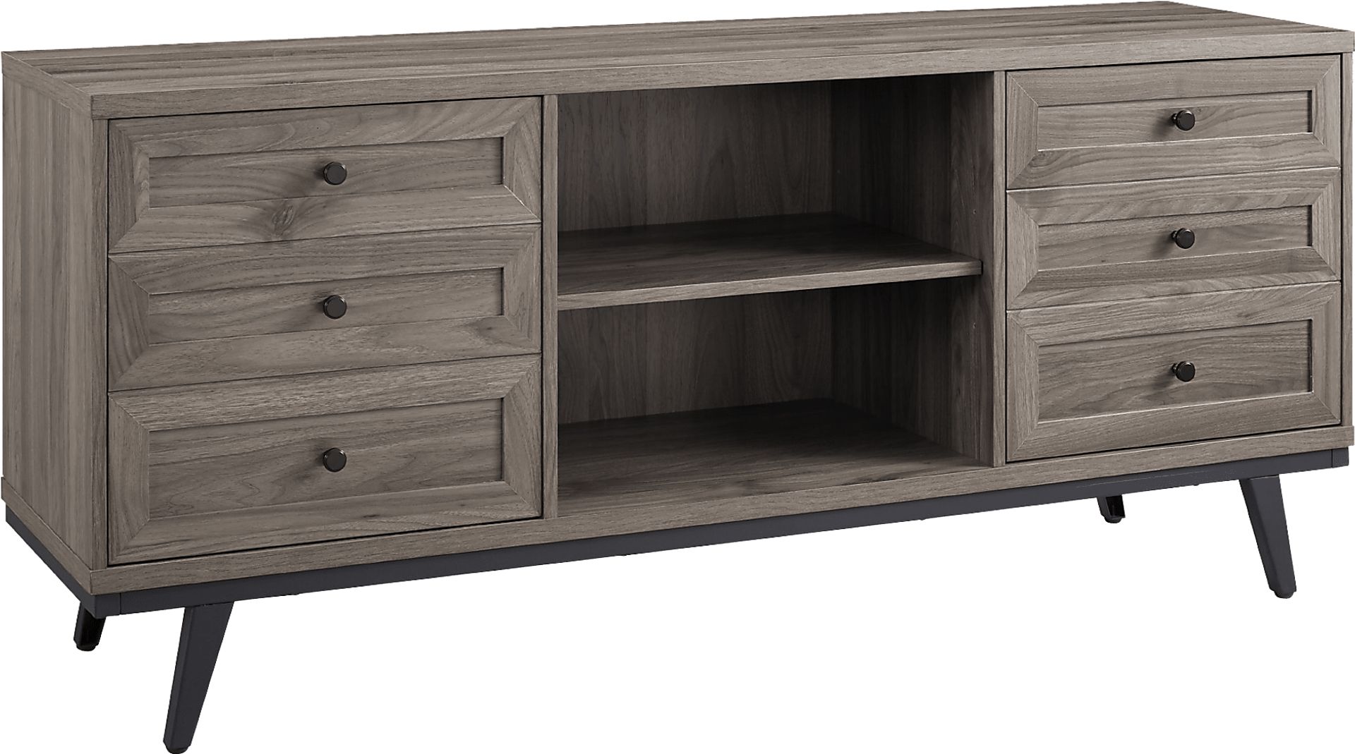 Bramblecrest Gray 58 in. Console - Image 1