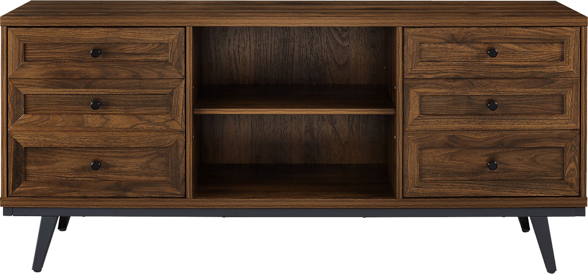 Bramblecrest Walnut 58 in. Console - Image 2