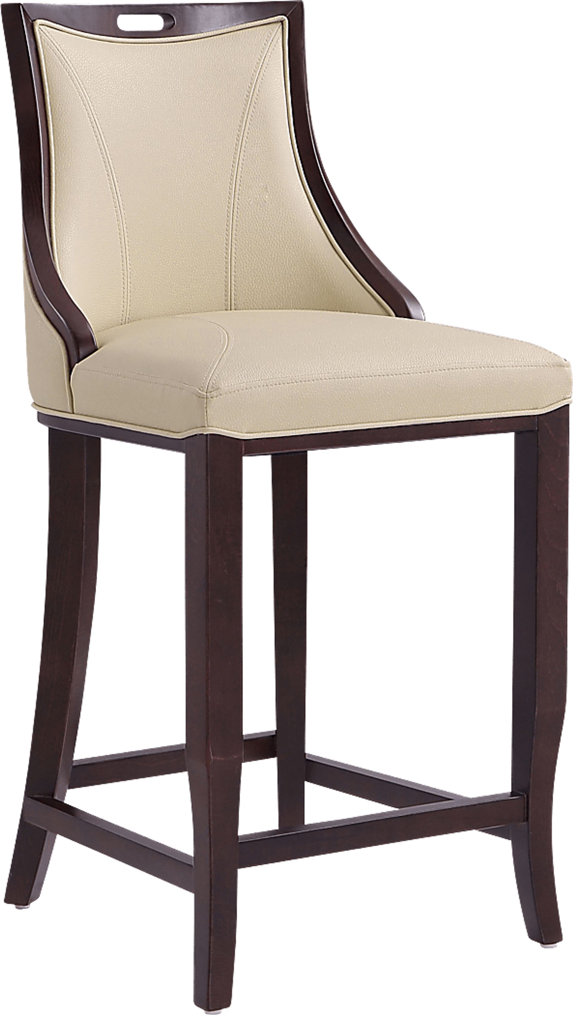 Bramblewoody Cream Barstool - Image 1