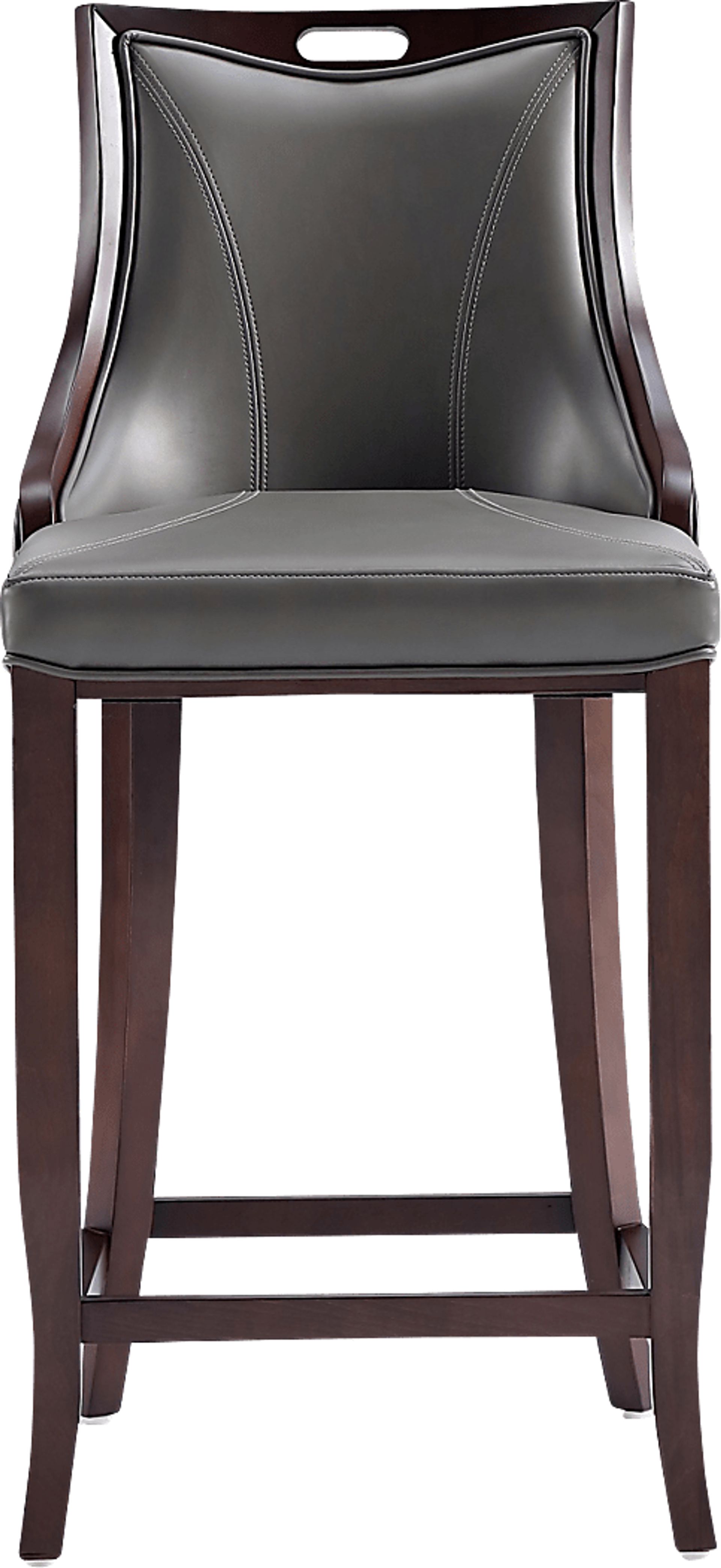 Bramblewoody Dark Gray Barstool - Image 4