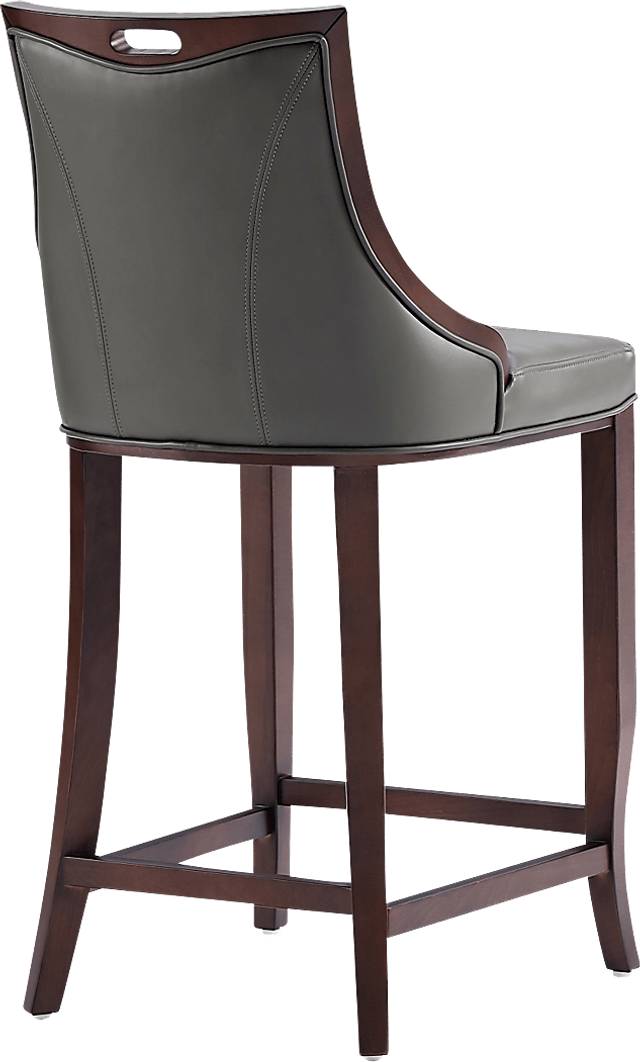 Bramblewoody Dark Gray Barstool - Thumbnail - Image 6