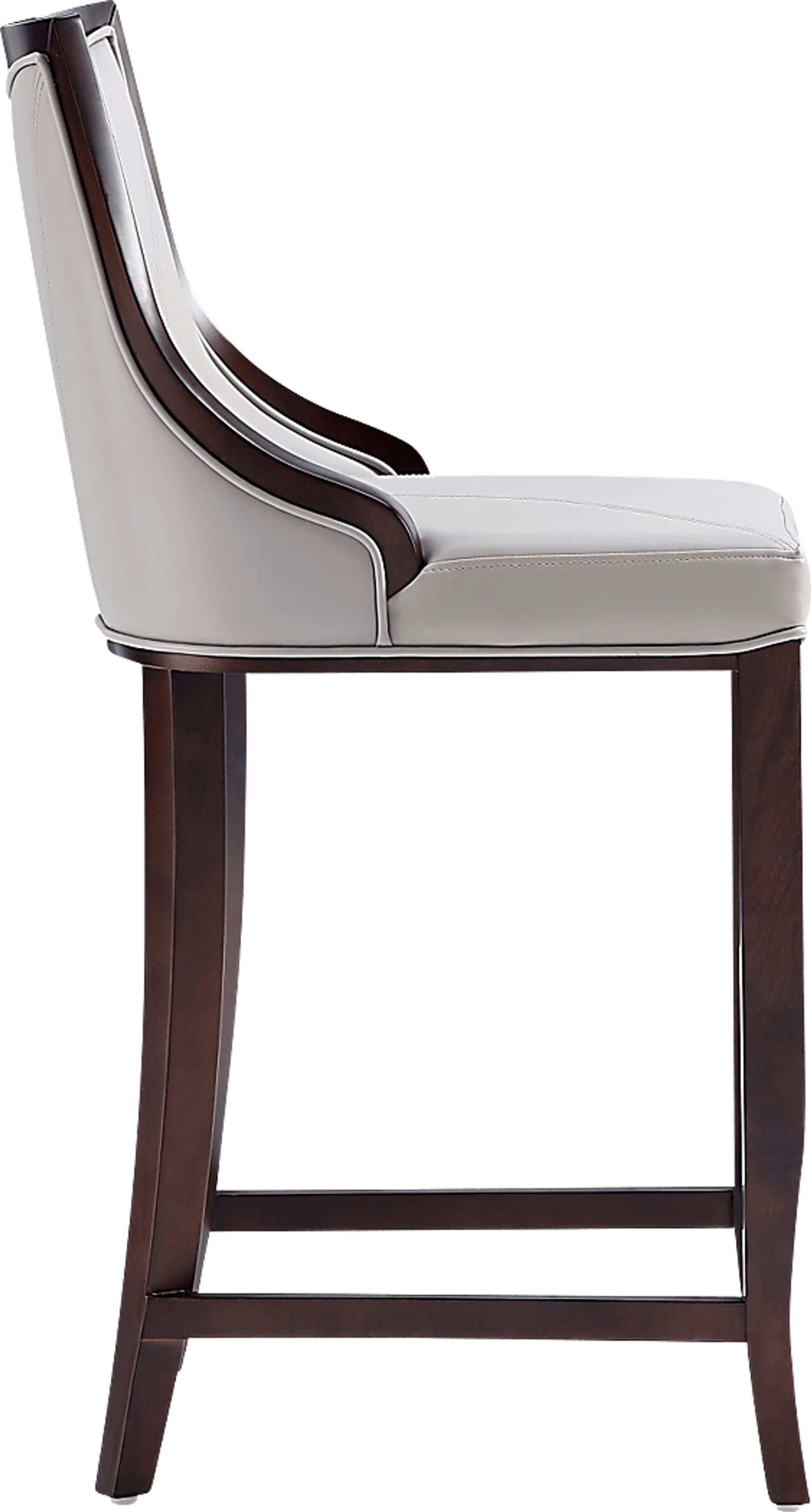 Bramblewoody Light Gray Barstool - Image 4