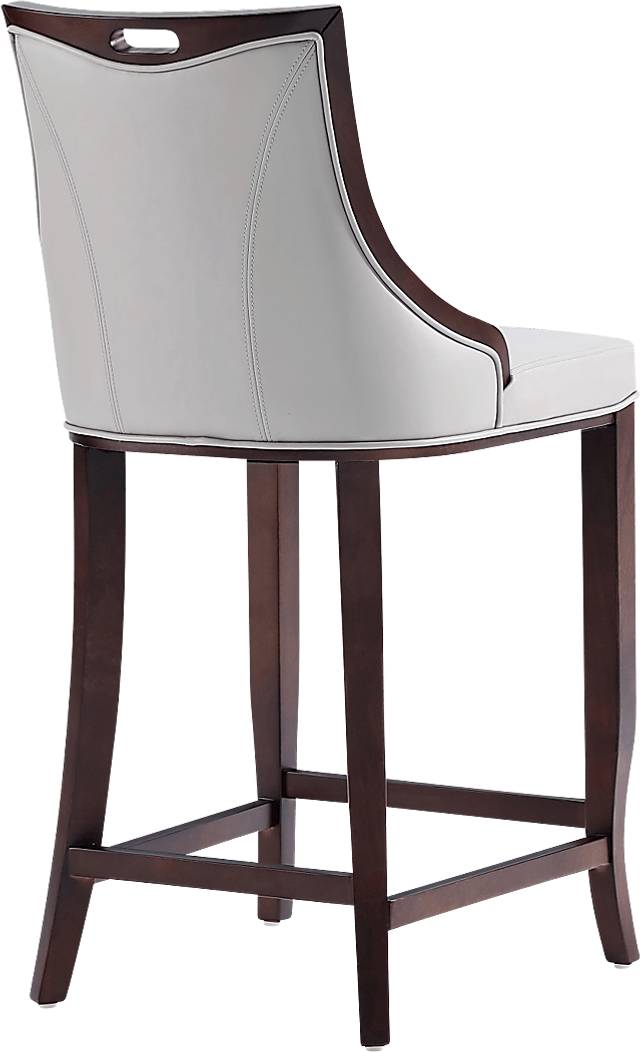 Bramblewoody Light Gray Barstool - Thumbnail - Image 5