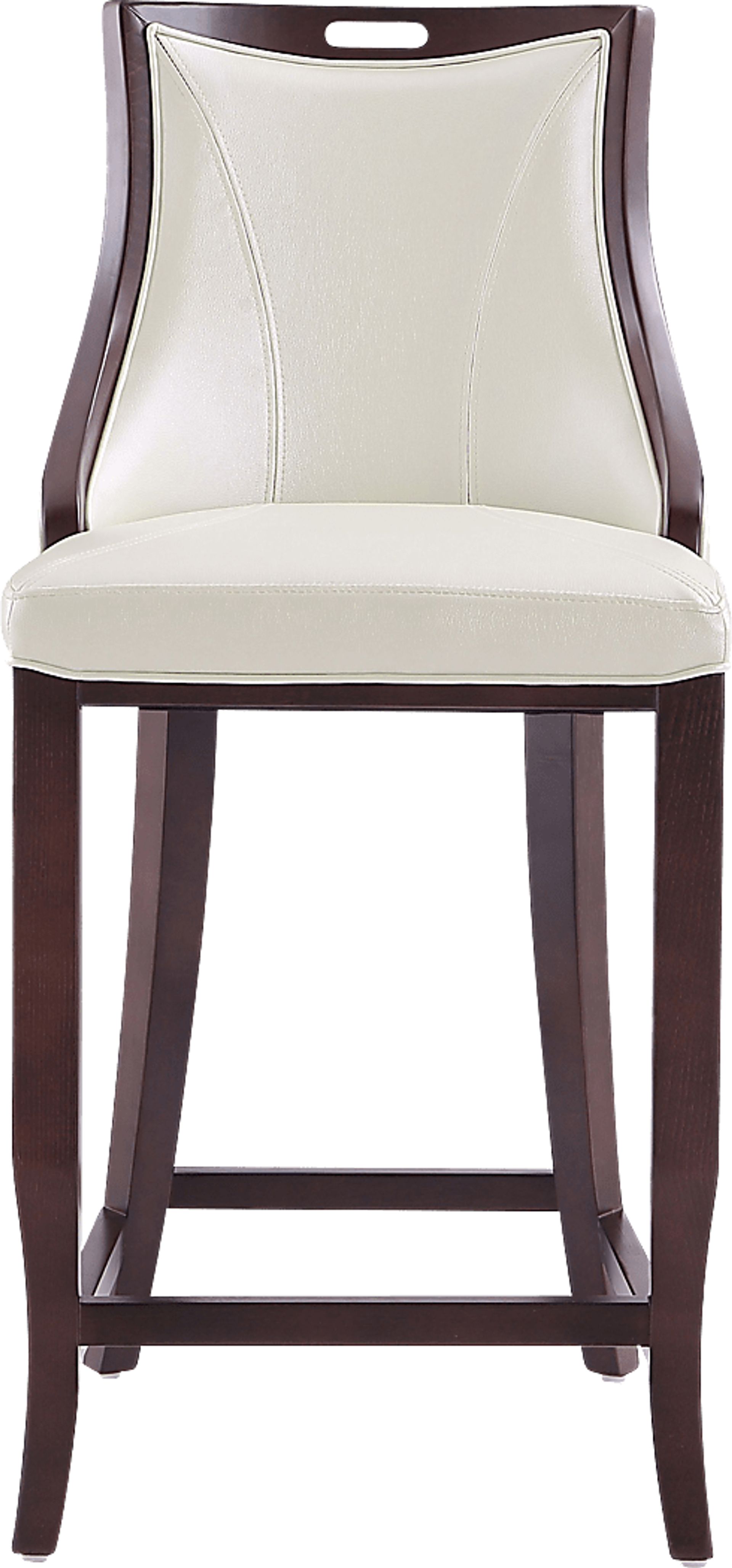 Bramblewoody White Barstool - Image 3