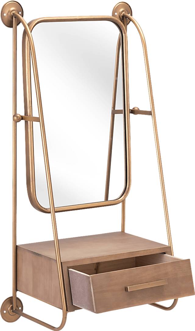 Brambley Gold Mirror - Thumbnail - Image 3