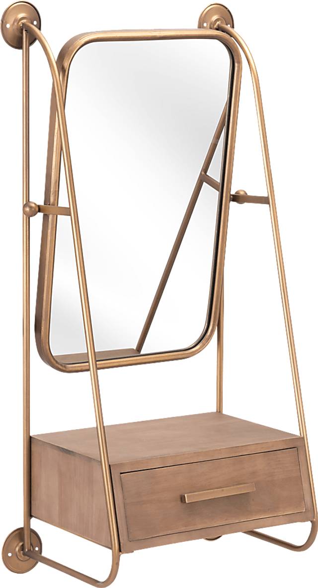 Brambley Gold Mirror - Thumbnail - Image 4