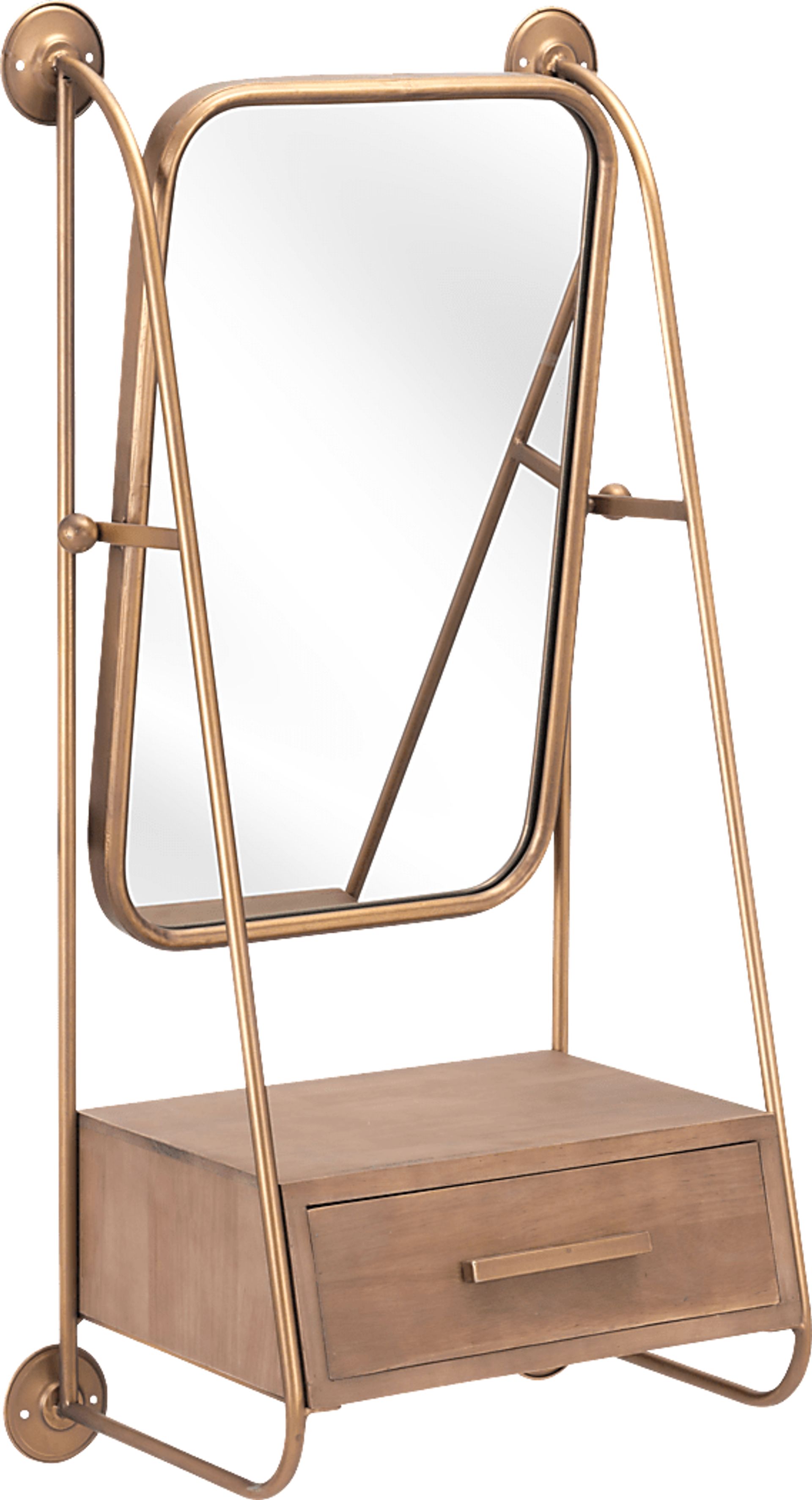 Brambley Gold Mirror - Image 4