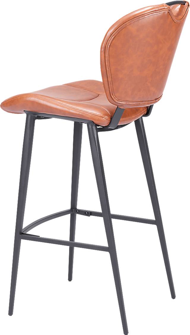 Bramerton Brown Bar Height Stool - Thumbnail - Image 8