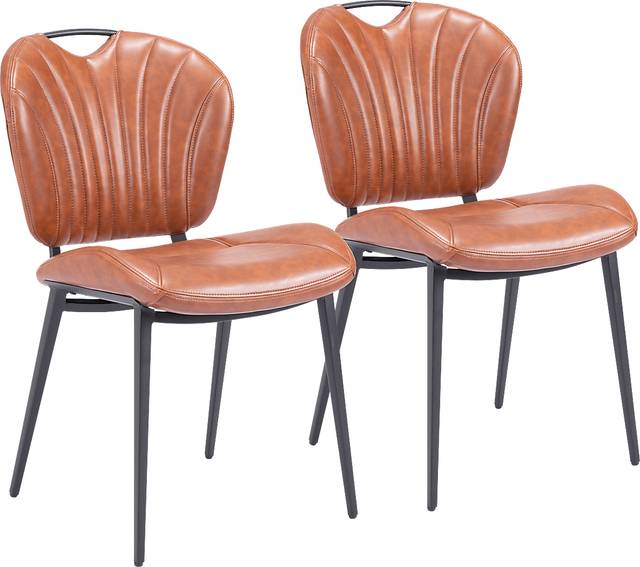 Bramerton Brown Dining Chair, Set of 2 - Thumbnail - Image 1