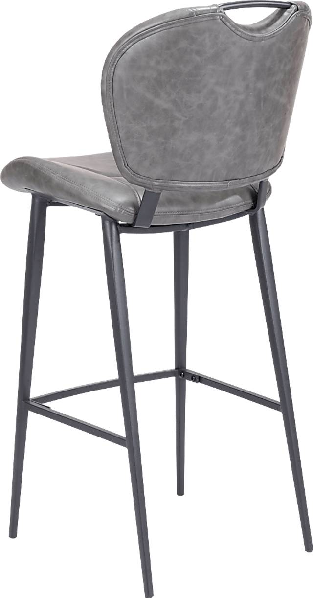 Bramerton Gray Bar Height Stool - Thumbnail - Image 6
