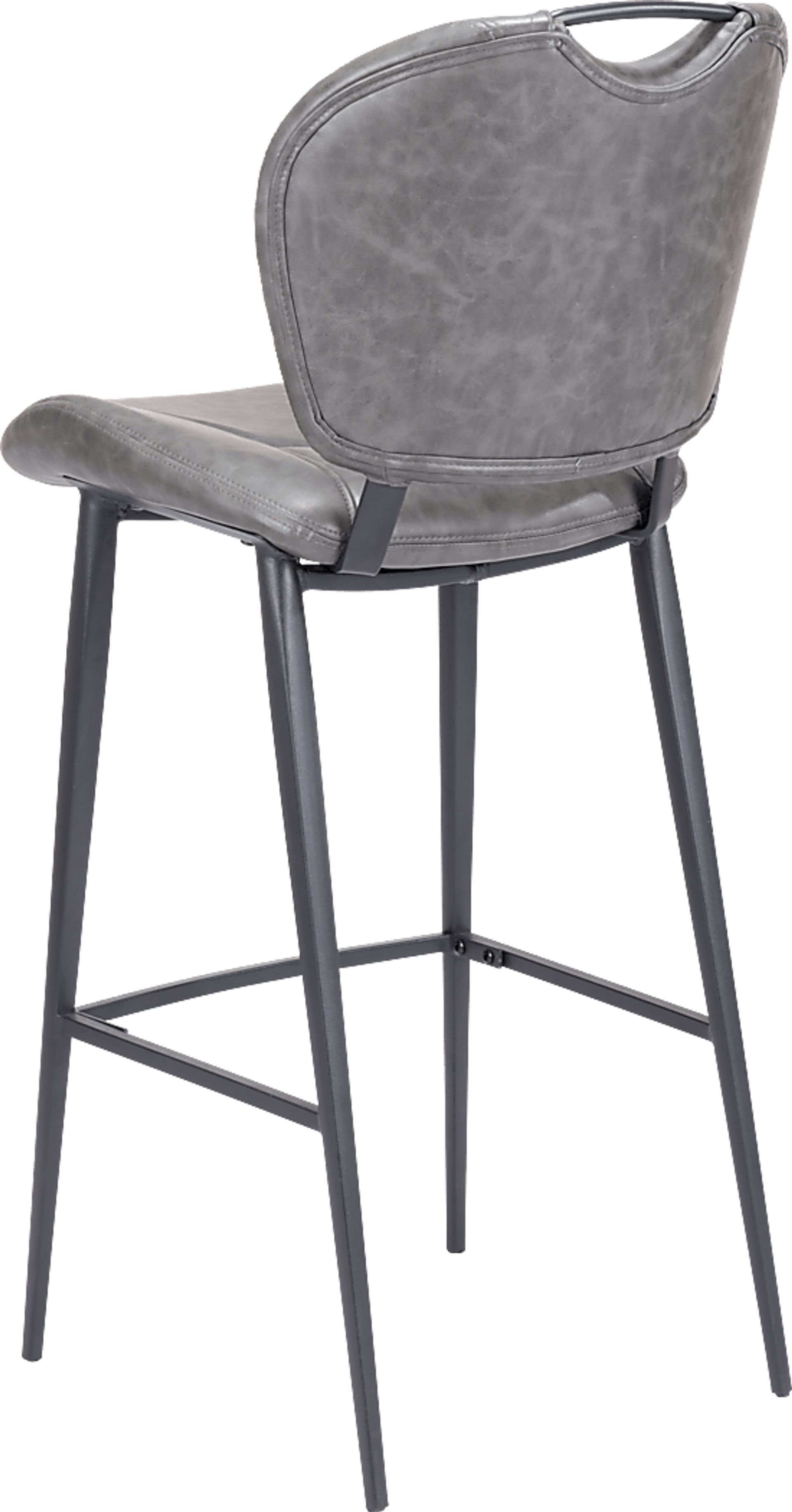 Bramerton Gray Bar Height Stool - Image 6