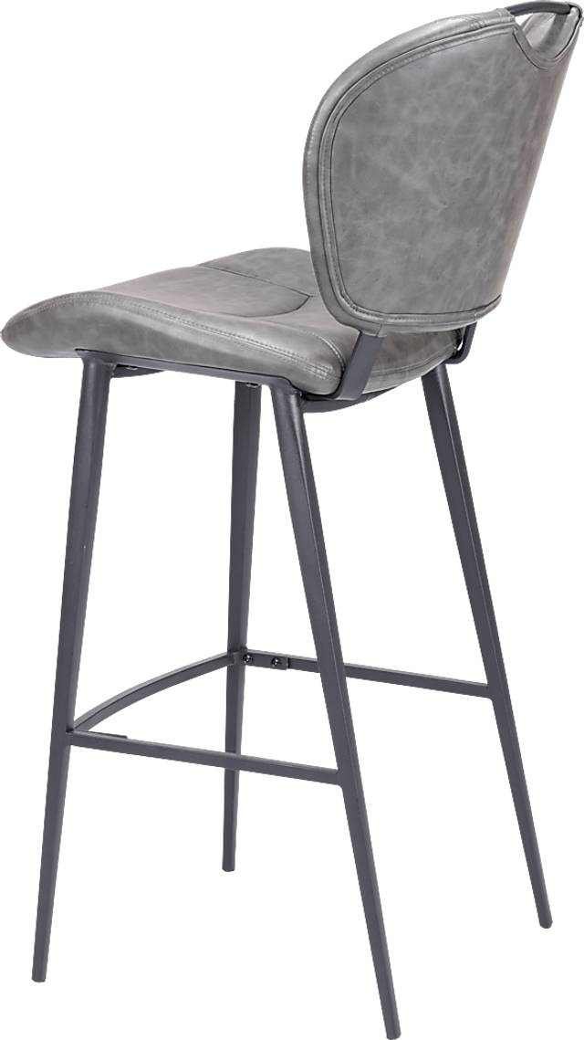 Bramerton Gray Bar Height Stool - Thumbnail - Image 8