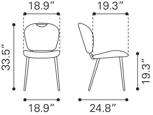 Bramerton Gray Dining Chair, Set of 2 - Thumbnail - Image 12