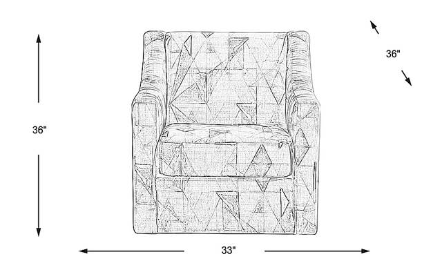 Dimension Image. Please refer to the Dimension Tab on this page for dimension details.