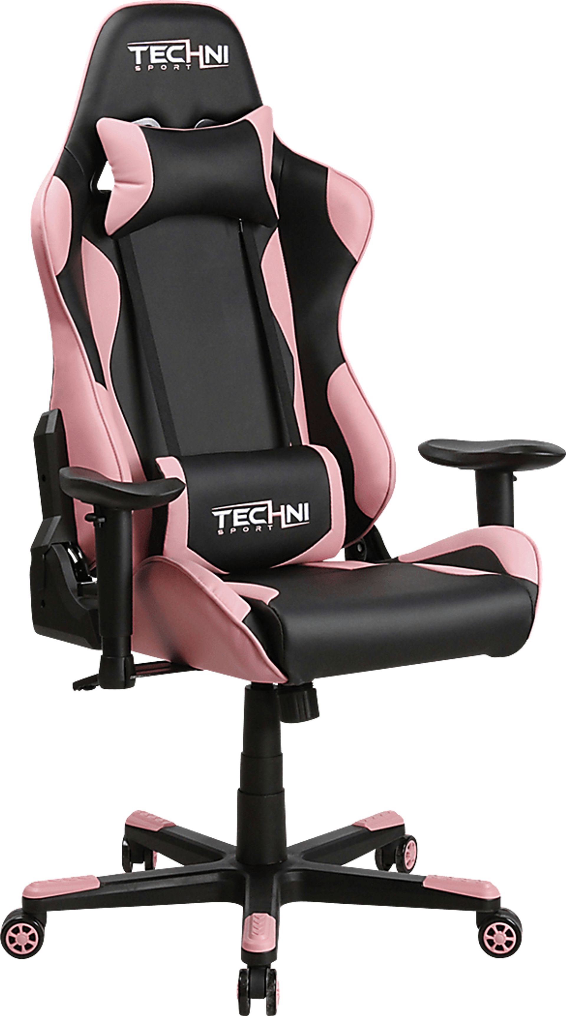Bramgo Pink/Black Gaming Chair - Image 1