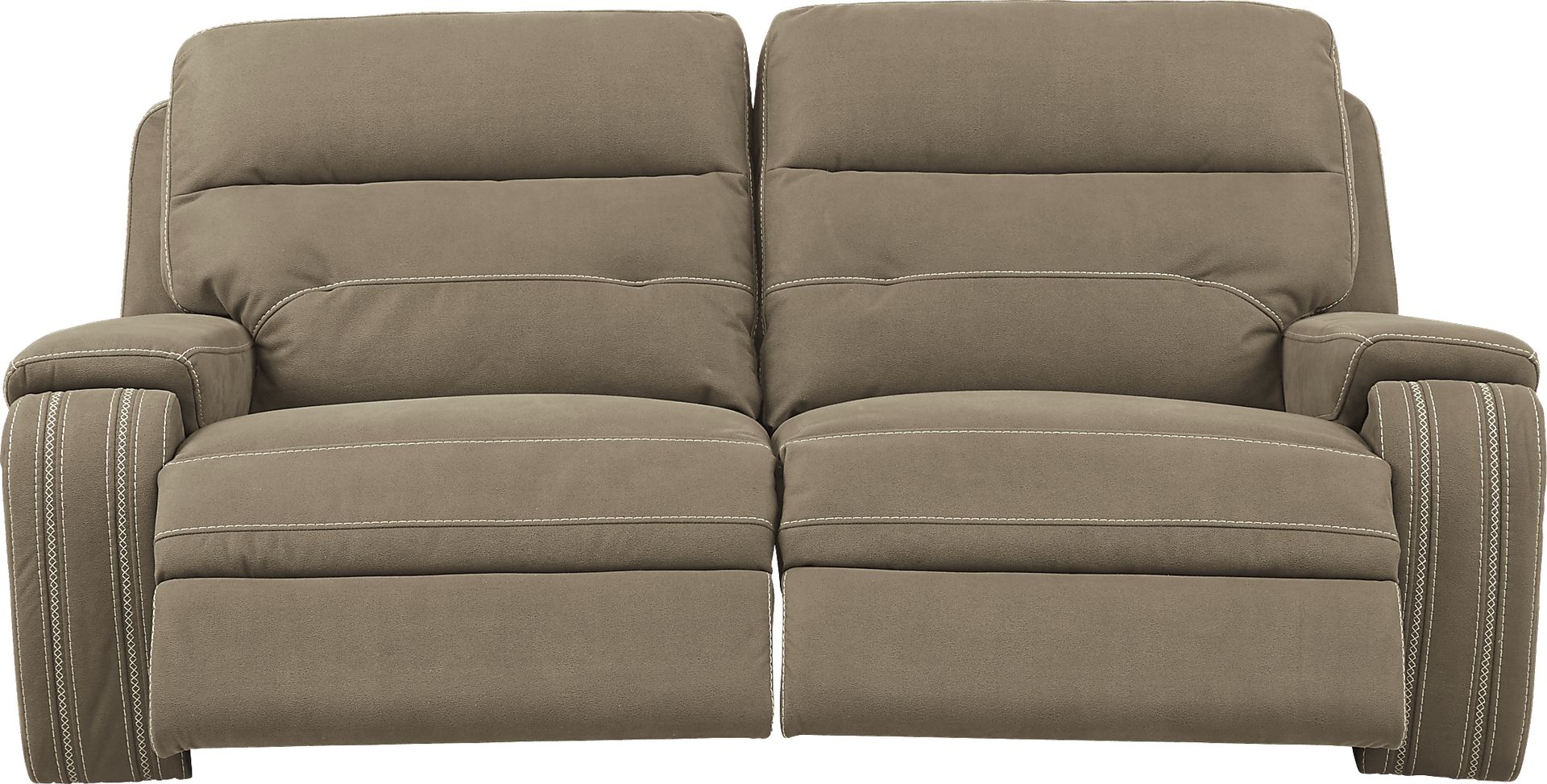 Brampton Place Brown Power Reclining Sofa - Image 2