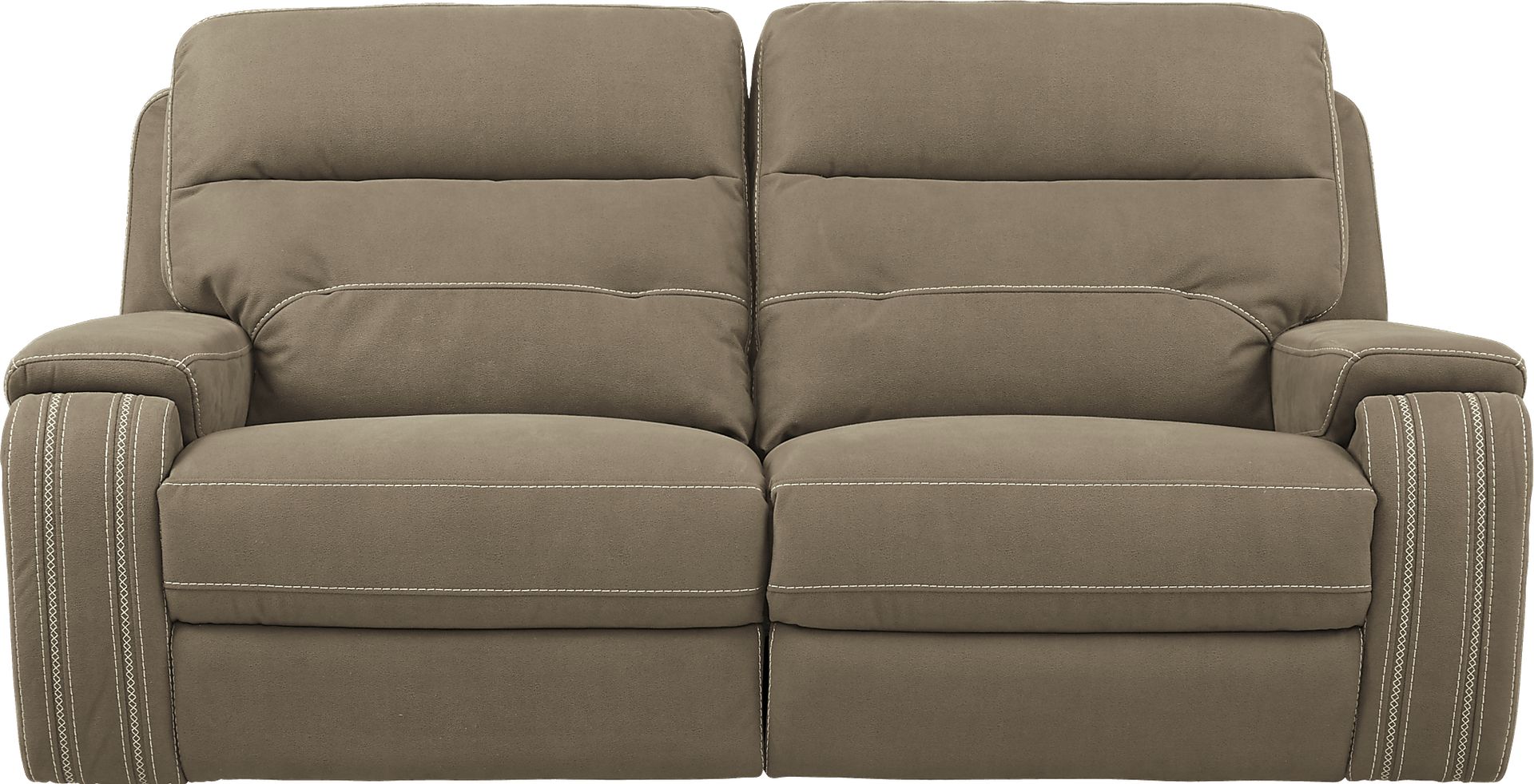 Brampton Place Brown Power Reclining Sofa - Image 1