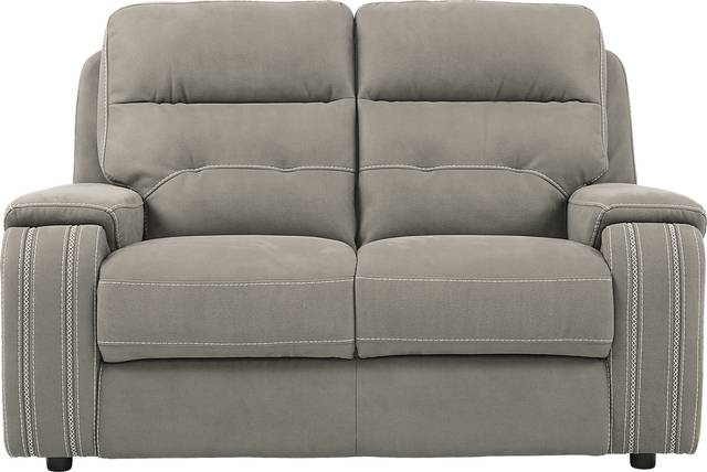 Brampton Place Mushroom 3 Pc Living Room with Reclining Sofa - Thumbnail - Image 3