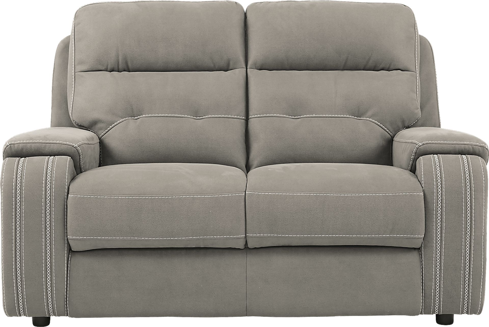 Brampton Place Mushroom Loveseat - Image 1