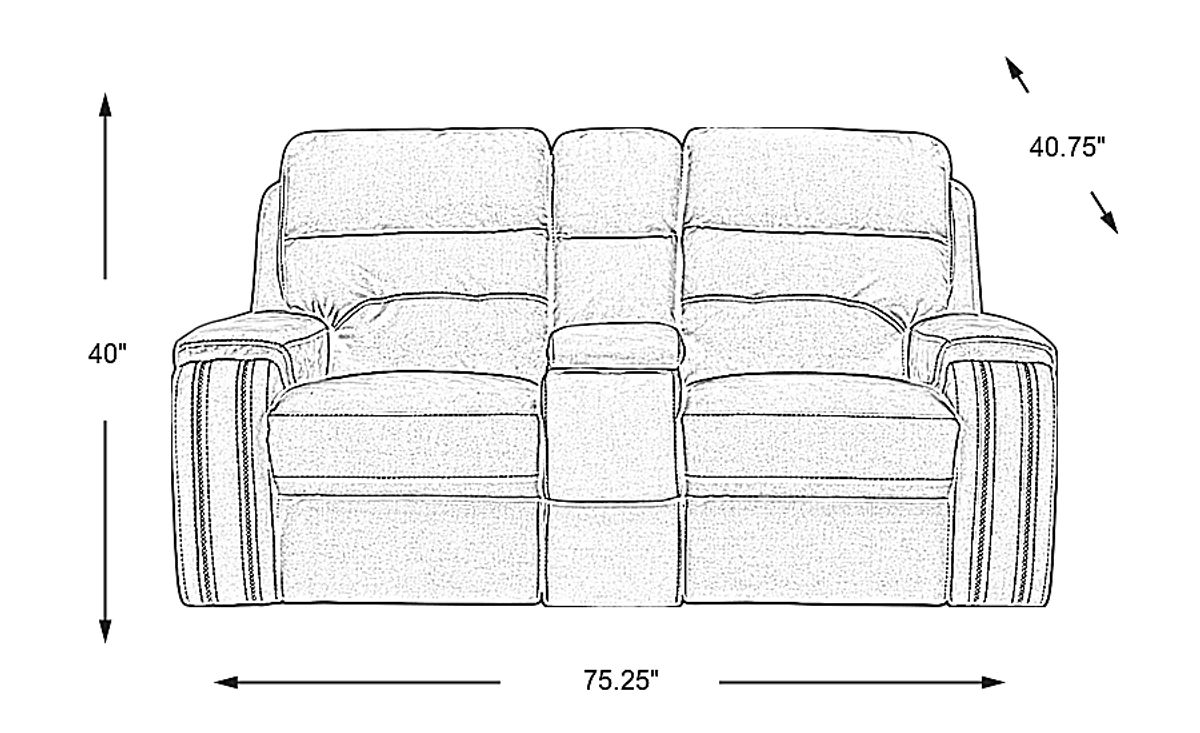Brampton Place Mushroom Brown Polyester Fabric Power Reclining Loveseat