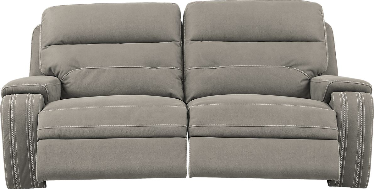Brampton Place Mushroom Power Reclining Sofa Rooms To Go